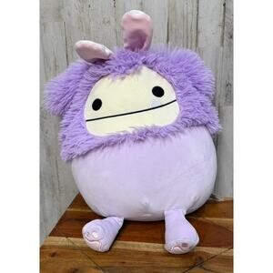 Squishmallows 16" Dilka Lavender Bigfoot Plush‎ with Bunny Ears